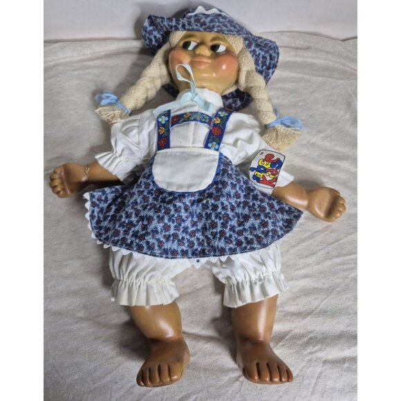 Vintage Naber "Pam" 1988 # 2094 Handmade Wooden Doll 18" - Picture 5 of 12